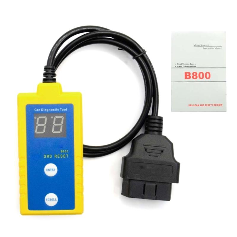 B800 OBDII Scan Tool Инструмент сброса Сканер считыватель кодов для E36 E46 E34 E38 1994-2003 Инструмент сканирования/сброса