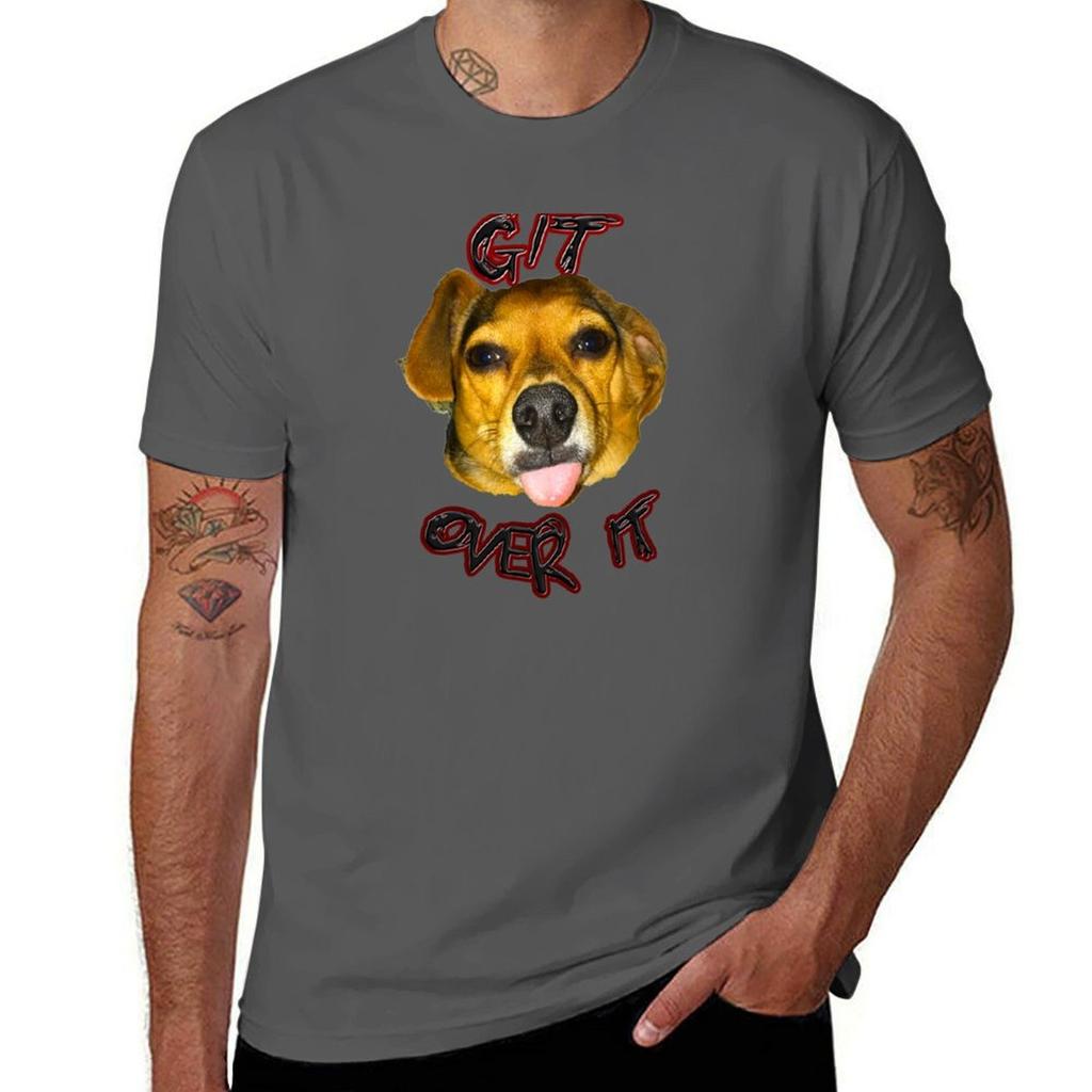Words To Live By Git Over It Tshirt Moisture Control Sports Tee