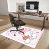 Cinnamoroll Anime Cartoon Design Chair Mat Non-Slip Carpet for Office, Home Decor, Living Room, Bedroom, Game Room, Dormitory Gift Seasonal Universal.