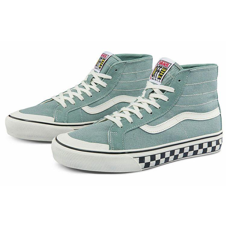 Vans Sk8 138 Decon Sf Повседневные высокие кеды для скейтбординга Унисекс Кроссовки Зеленый VN0A4BX2B6U