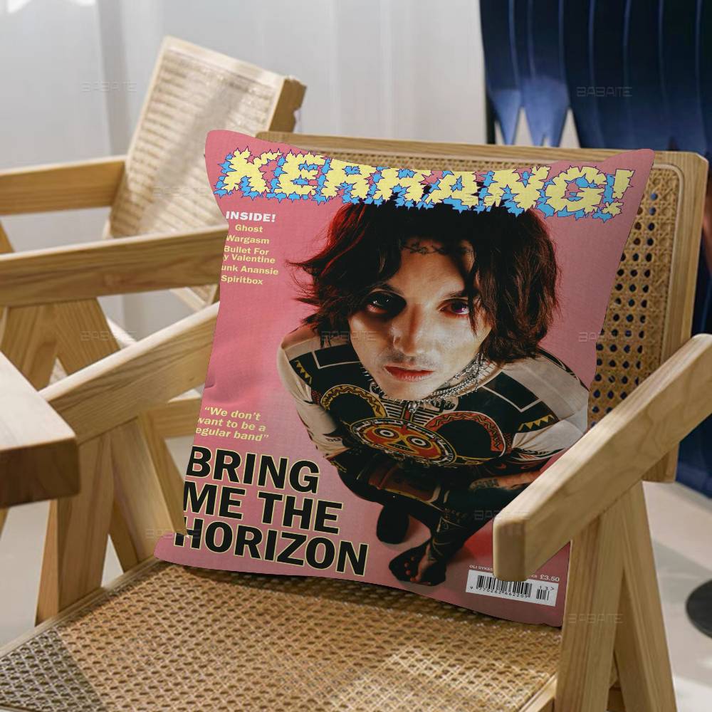 Band B-Bring Me The H-Horizon Pillowcase toon Gift Cushion Cover Bedroom Home Sofa Chair Seat Decor pillow case