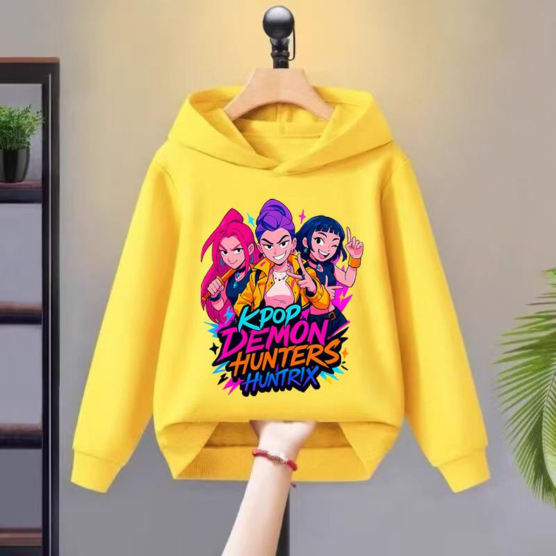 Kpop Охота на ведьм Детская одежда, включая мужские и женские весенне-осенние толстовки и модные свитшоты 2025yeas