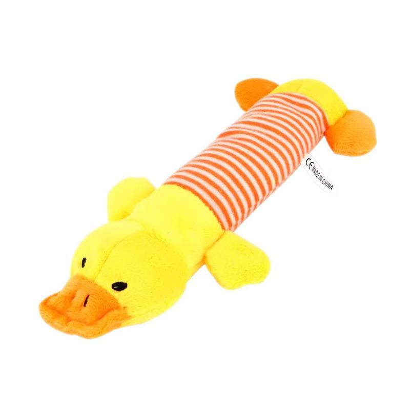 Molar Plush Dog Toy Cute Elephant Duck Pig Squeaky Chew Toy Funny Durable Pet Supplies for All Puppies