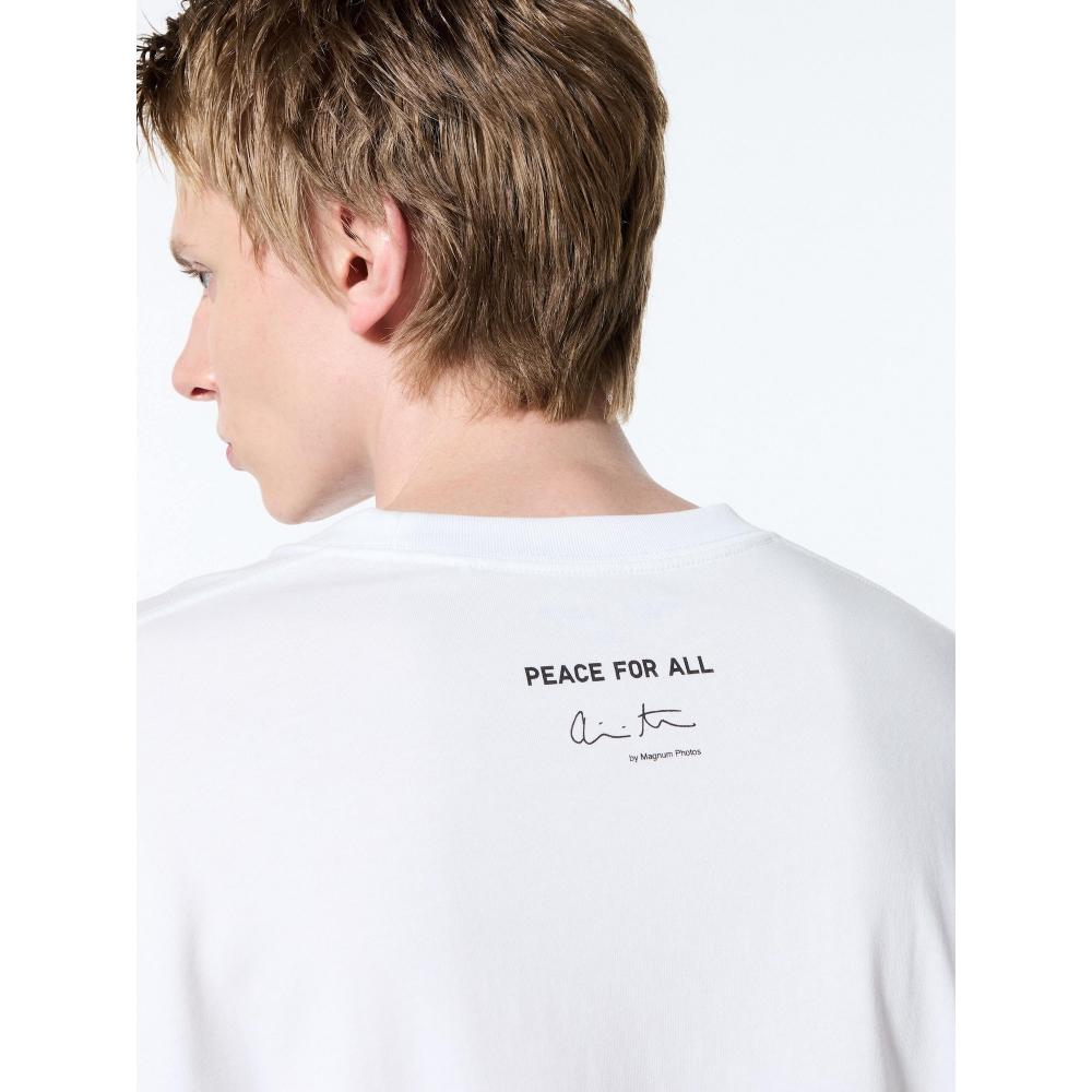 Uniqlo Япония Мир для всех футболка Оливия Артур Магнум фото