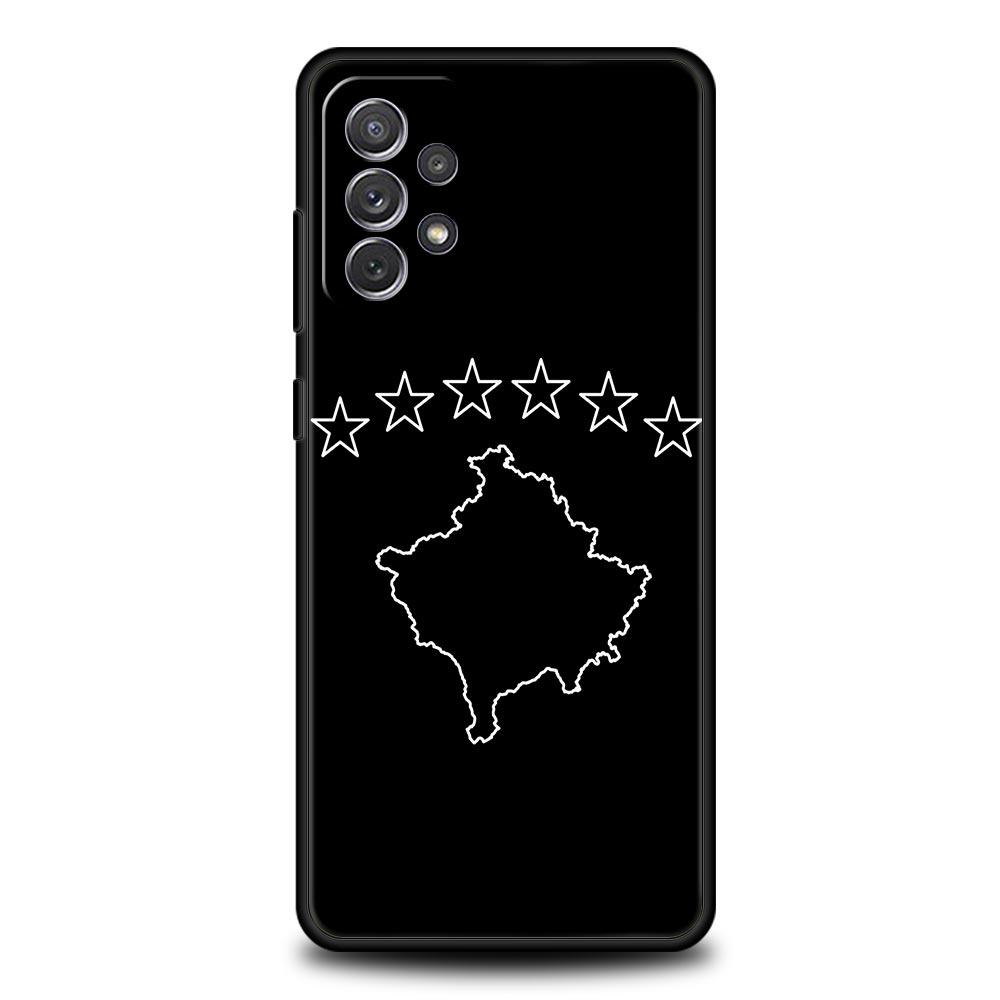 Чехол для телефона Samsung Galaxy A15 A13 A51 A71 A41 A31 A21S A03S A05 A12 A32 A52 A23 A25 A33 A53 A73 5G Обложка Флаг Албании