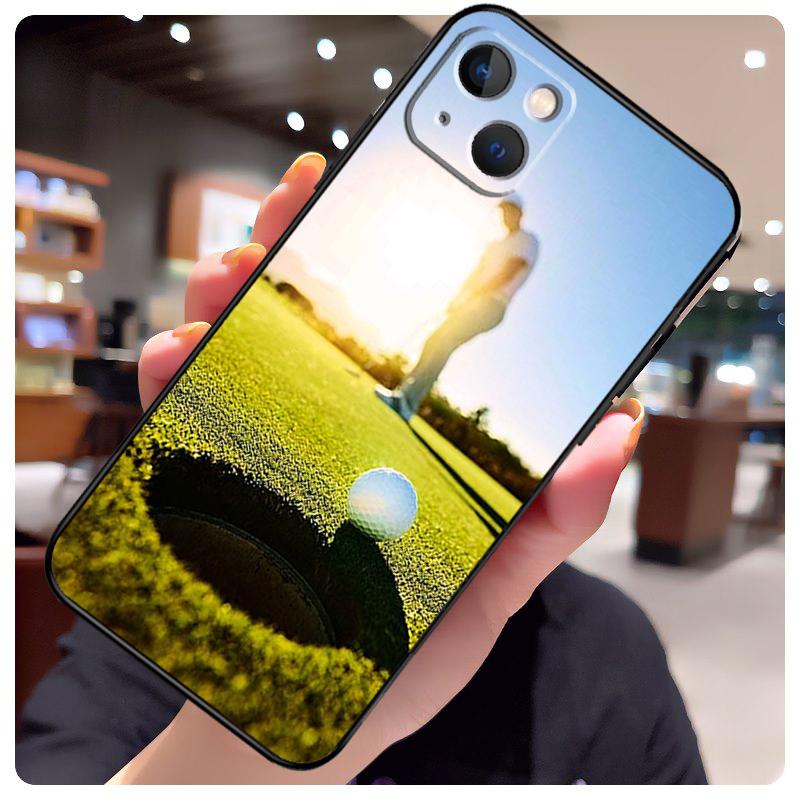 Поле для гольфа Чехол для iPhone 13 Pro Max 16 15 11 12 14 17 Pro Max mini 15 16 Plus 16e 17 Air Чехол для телефона