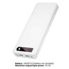 Корпус Power Bank M10/L10, без пайки, съемный, со светодиодным цифровым дисплеем, 10x18650, портативный чехол-зарядное устройство для смартфона