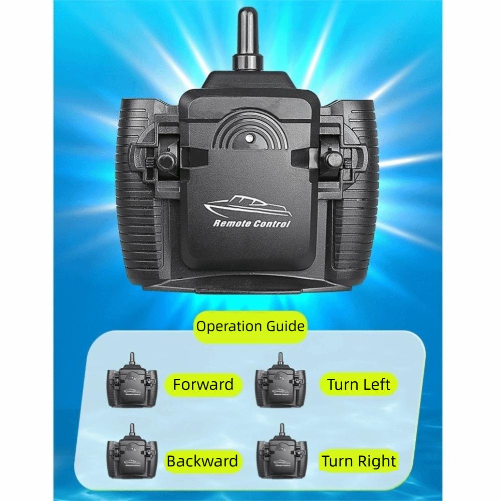 Waterproof Remote Control Boat Toy High Speed Electric Boat Toy Racing Boat Toy Outdoor Toys