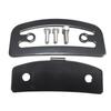 Flatlander 6" For All Models Black Mini Sissy Bar Backrest Pad With A Short Sissy Bar Center To 2-3/4 Motor