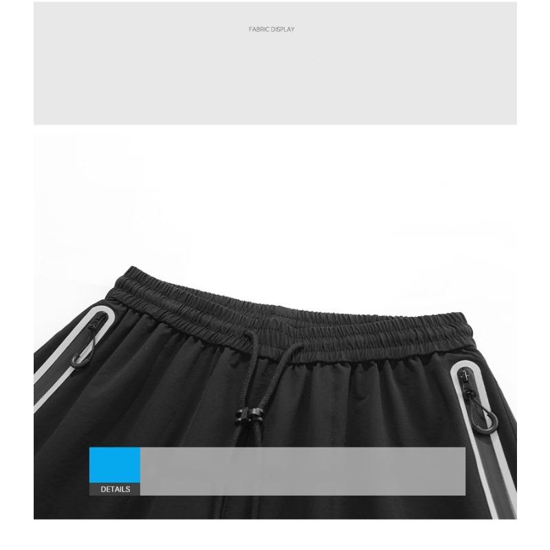 Summer Men's Sports Shorts Running Casual Shorts Quick-drying Elastic Men's Training Sports Five-point Pants