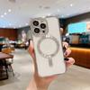 **Гальванизированный Магнитный Чехол для Телефона с Зарядкой для iPhone 18 Pro Max 15 16E Полное Покрытие Защитная Пленка для Камеры