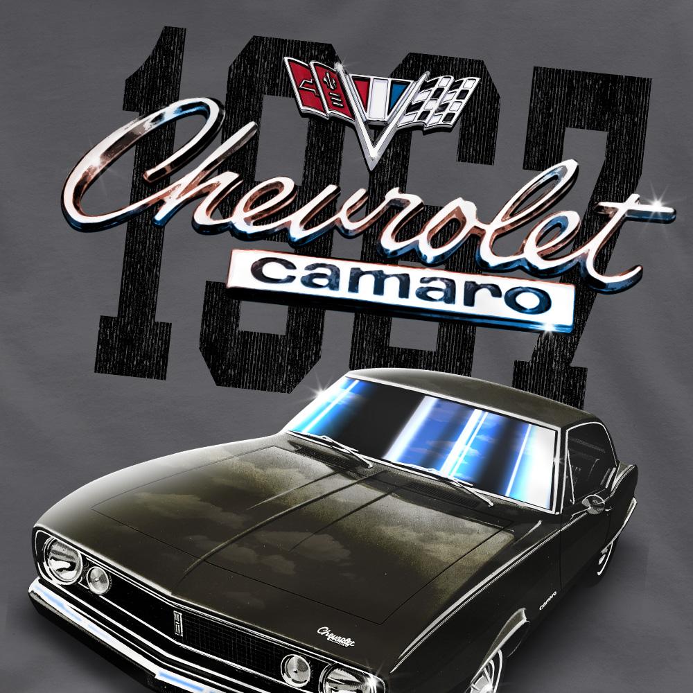 Chevrolet Унисекс Взрослый Классическая футболка Camaro