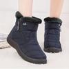 Women's Warm Faux Fur Lined Snow Boots, Winter Side Zipper Ankle Boots, Women's Footwear