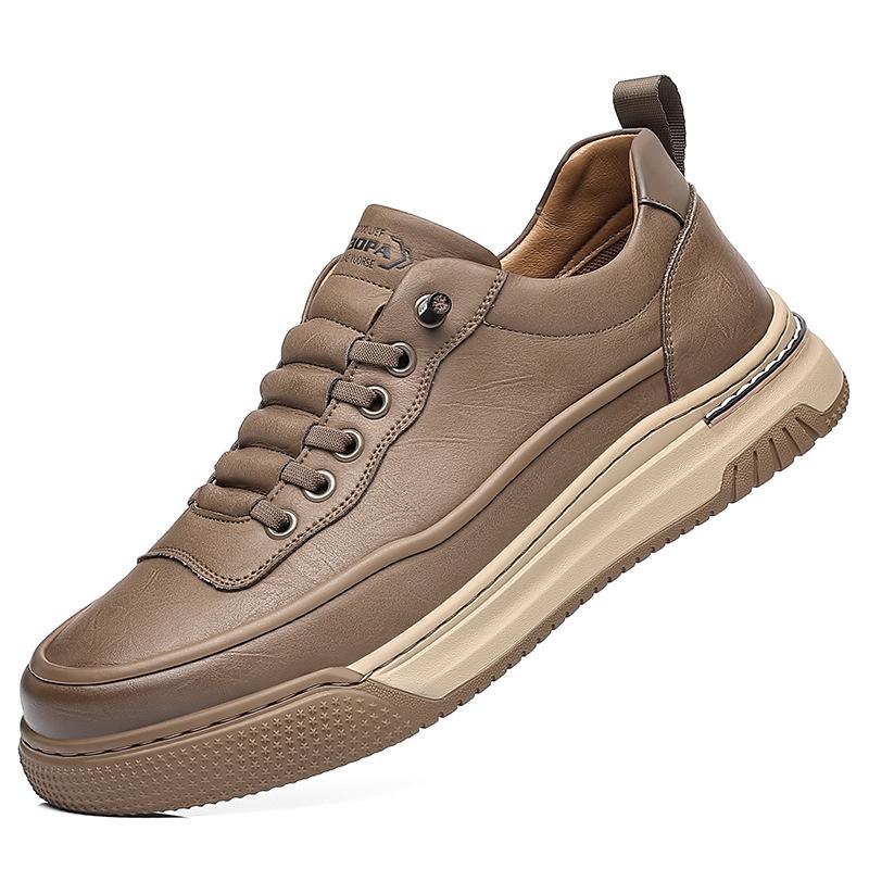 2024 осень новые мужские повседневные кожаные туфли ручной работы up and down мужские спортивные универсальные туфли для серфинга молодежные туфли 9129