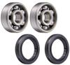 POSH 610631 Wheel Bearing Repair Kit for Rear Wheels NSR50 ('93~)