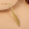 2Pcs Feather Bookmark Metal Book Mark Page Reading DIY Gifts Stationery for Home Study School Office
