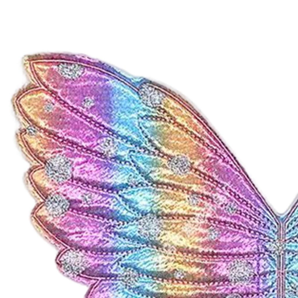 Крылья бабочки для девочки, детский реквизит, одежда эльфа, детское ангельское платье, костюм феи для Хэллоуина