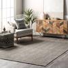 Gray Jute Braided Area Rug