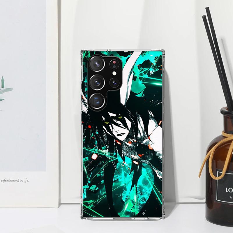 Чехол для телефона Bleach Айзен Соуске для Samsung Galaxy S26 S25 Edge S24 FE S23 S22 Ultra S21 Plus S20 + Художественные Fundas Задняя крышка Galaxy