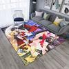 Cute cartoon theme Sailor Moon Tsukino Usagi cartoon rug Multifunctional household anti-slip decorative door mat, outdoor floor mat, and carpet Y7