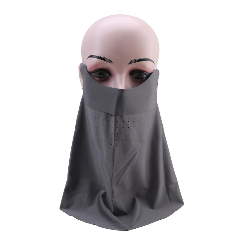 Солнцезащитная маска без следов, съемная маска из ледяного шелка, летняя дышащая тонкая маска для лица