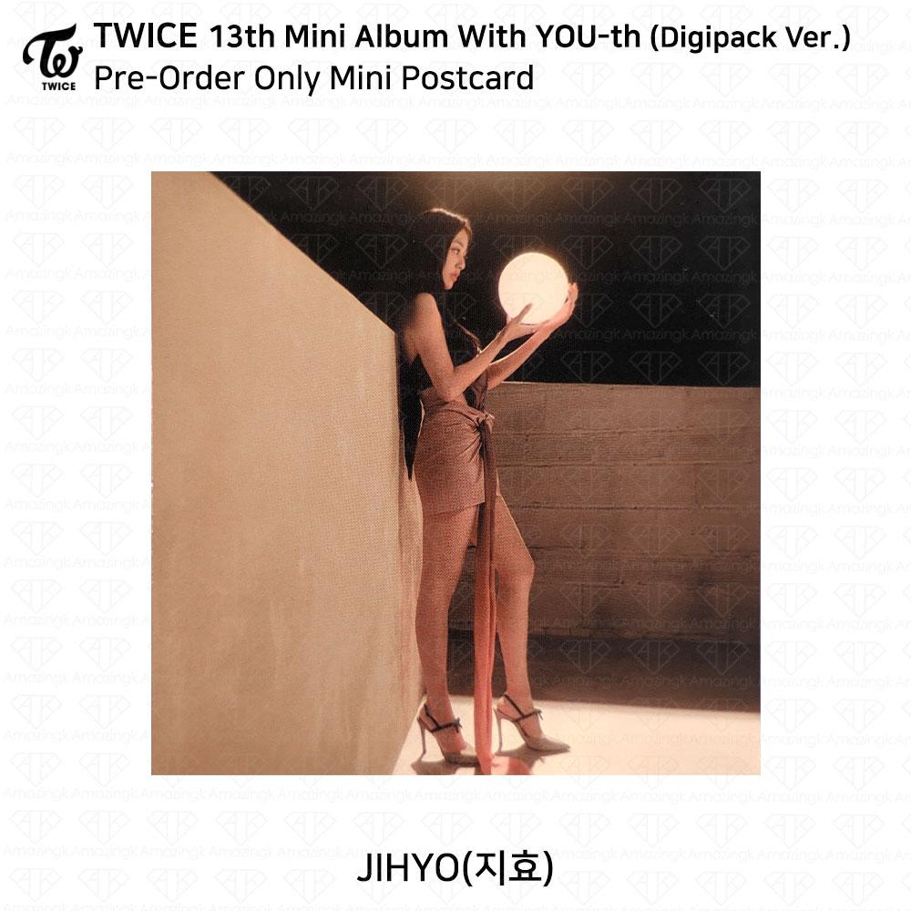 Twice 13-й мини-альбом с молодежной фотокарточкой YOU-th, плакатом, пленкой, стикером Jihyo KPOP K-POP