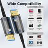Оптический HDMI 2.1 кабель 48 Гбит/с, поддержка 8K@60Hz 4K@120Hz HDR eARC HDCP, высокоскоростной HDMI-шнур для PS5, HD-телевизора, Blu-ray, компьютера