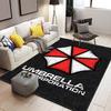 Ковер Umbrella Corporation из фильма ужасов для гостиной, домашний декор, диван, стол, ковры большого размера, спальня, нескользящий коврик для пола