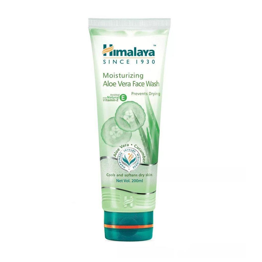 Увлажняющий гель для умывания с Алоэ (100 мл), Aloe Vera Face Wash, Himalaya
