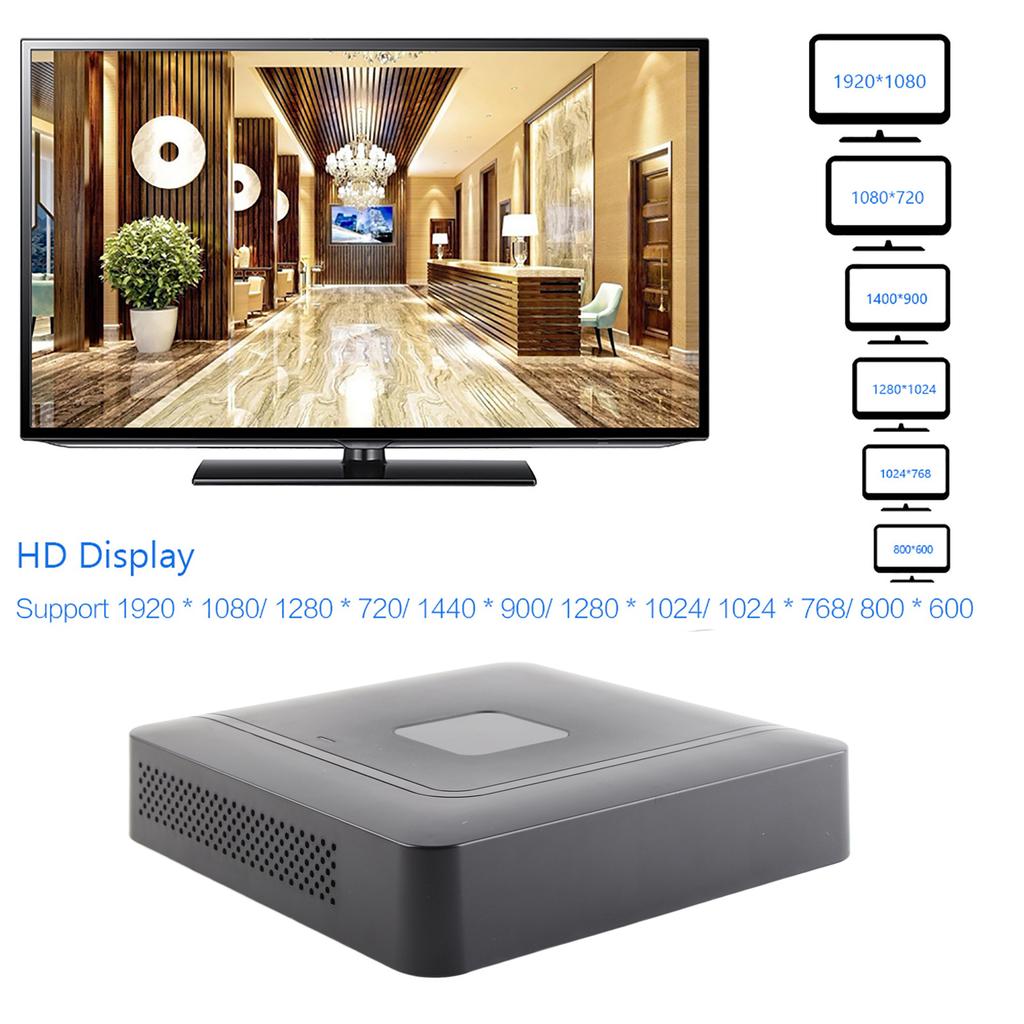 4-канальный 4CH Security CCTV AHd CVI/TVI/DVr NVR 5 в 1 Видеорегистратор в реальном времени