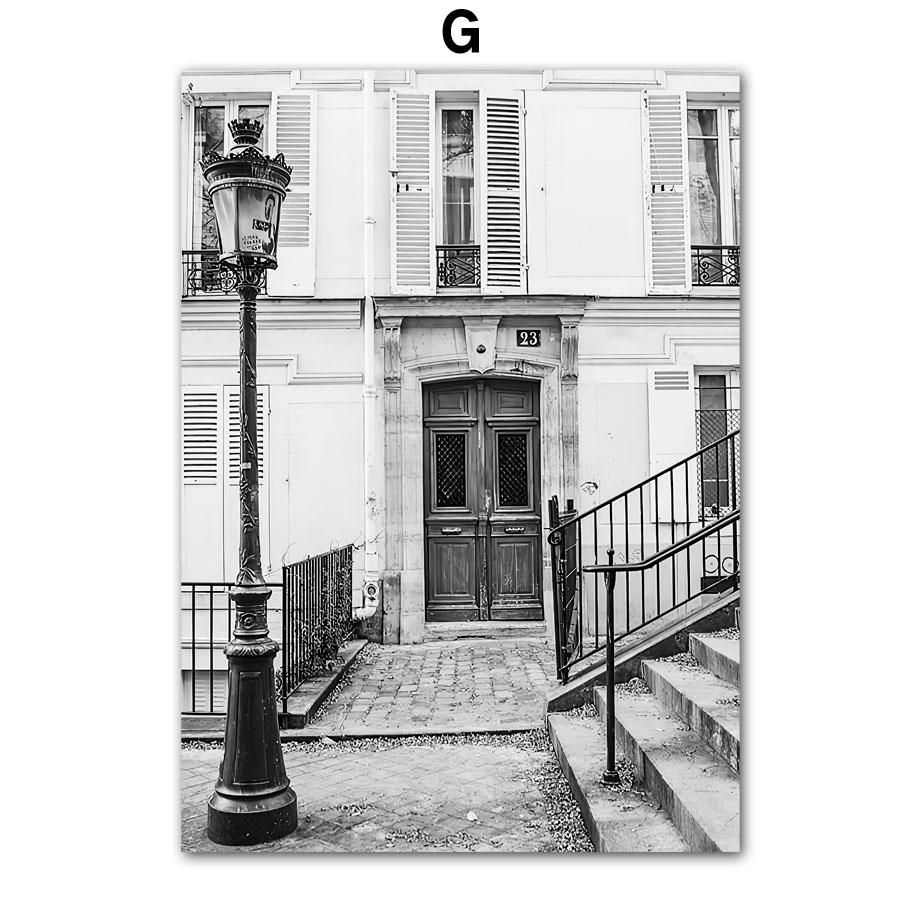 Парижское полотенце колесо обозрения кафе модная девушка настенная живопись холст черно-белая гостиная плакат печать домашний декор настенная картина