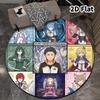 Re Zero Круглый ковер Ковер для гостиной спальни дивана игровой комнаты Декор Нескользящий коврик для пола