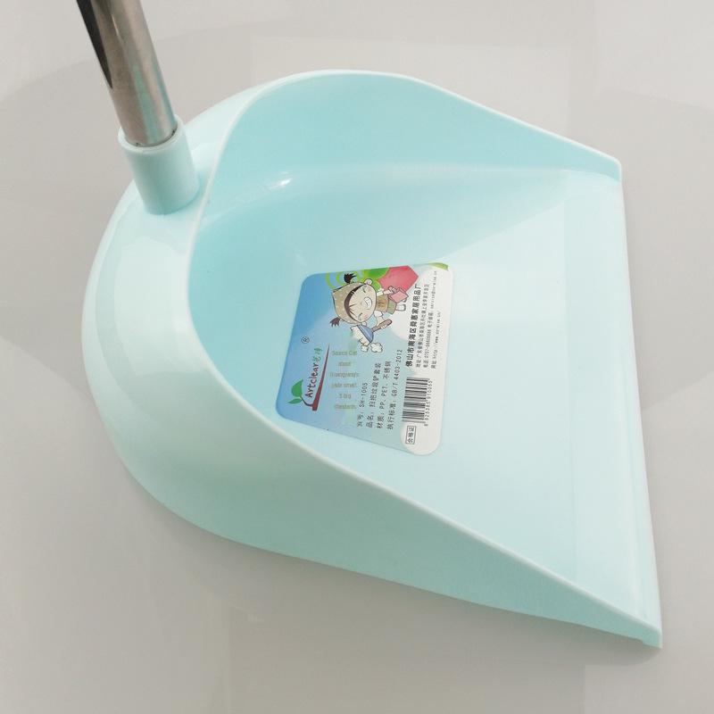 Совок для мусора из нержавеющей стали с ветрозащитным пластиковым дизайном для уборки дома