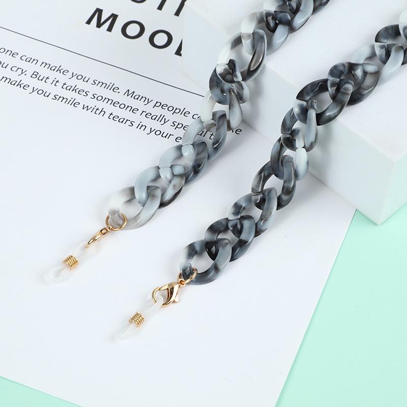 Креативный цветной акриловый держатель для масок и очков: Подвесная цепь своими руками с возможностью выбора нескольких цветов