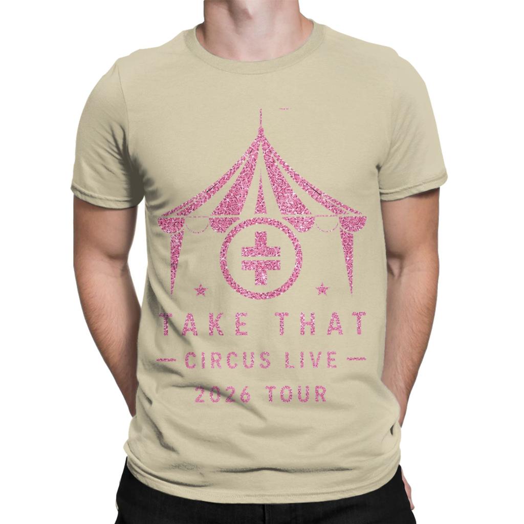 Unisex Unisex Graphic Printing Take That The Circus Live Tour 2026 Tee T Shirt 100 Cotton Tshirts Clothes