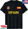 Spain Shirt-Espana Flag Jersey Soccer T Shirt-Football T-Shirt, World Cup Tee