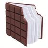 1PC Chocolate Notebook, Cookie Notebook, Fun Notebook, Easy To Carry