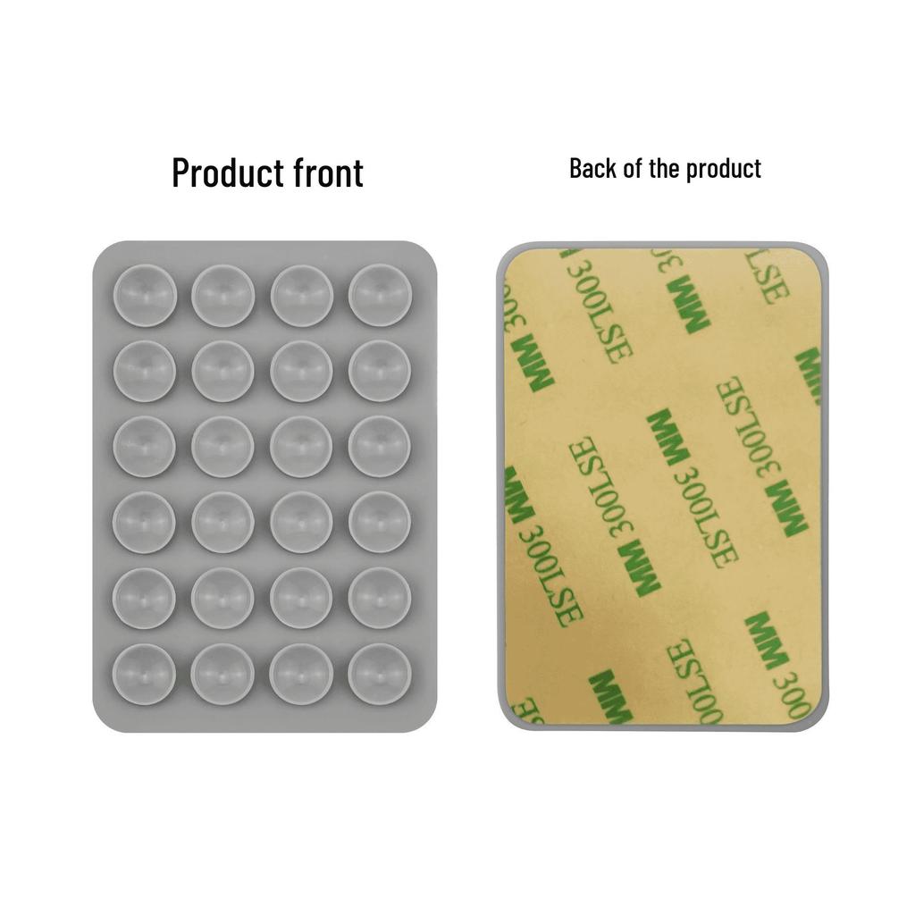 24 Прочные двусторонние силиконовые присоски-фиксатора - Многофункциональные маленькие клейкие наклейки