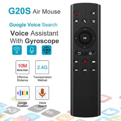 Голосовое дистанционное управление G20S 2.4G беспроводная воздушная мышь микрофон гироскоп ИК обучение для Android TV Box PC