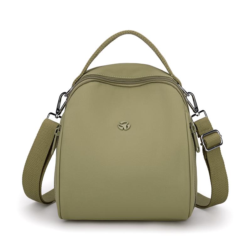 Женская многофункциональная сумка через плечо кроссбоди однотонная сумка-тоут дорожная сумка нейлоновый маленький рюкзак