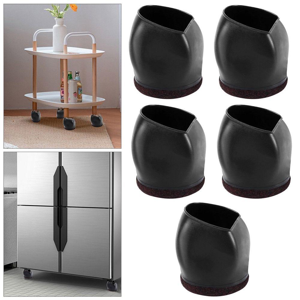 Floor Protectors Feet Pads Table and Chair Leg Cover Pulley Chair Foot Cover Wheel Protector Computer Chair Rollers Fixer