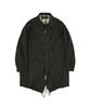 MEA Washed Fishtail Jacket [Dark Brown]
