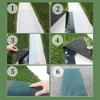 Self-Adhesive Artificial Grass Tape Durable Non-Slip Fake Grass Seam Tape 15cm x 5m for Soccer Field Turf Joining