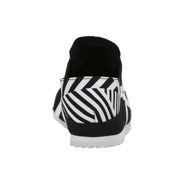 ONITSUKA TIGER Mexico 66 Нескользящие Прочные Низкие Кроссовки Унисекс Кроссовки Черно-Белые D342N-9001