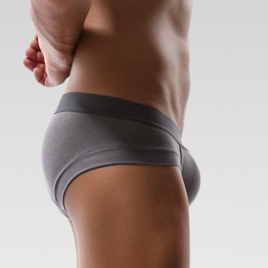 Мужское нижнее белье боксеры с низкой посадкой, однотонные, U-образные трусы, мягкие, дышащие, удобные, облегающие, эластичное нижнее белье, для повседневной носки