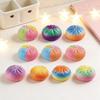 Rainbow Color Steamed Bun Squeeze Toy Soft Cute Fidget Sensory Toy  Children Gift