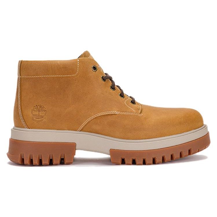 Timberland Водонепроницаемые удобные универсальные нескользящие короткие уличные ботинки мужские ботинки коричневые A5YJ5
