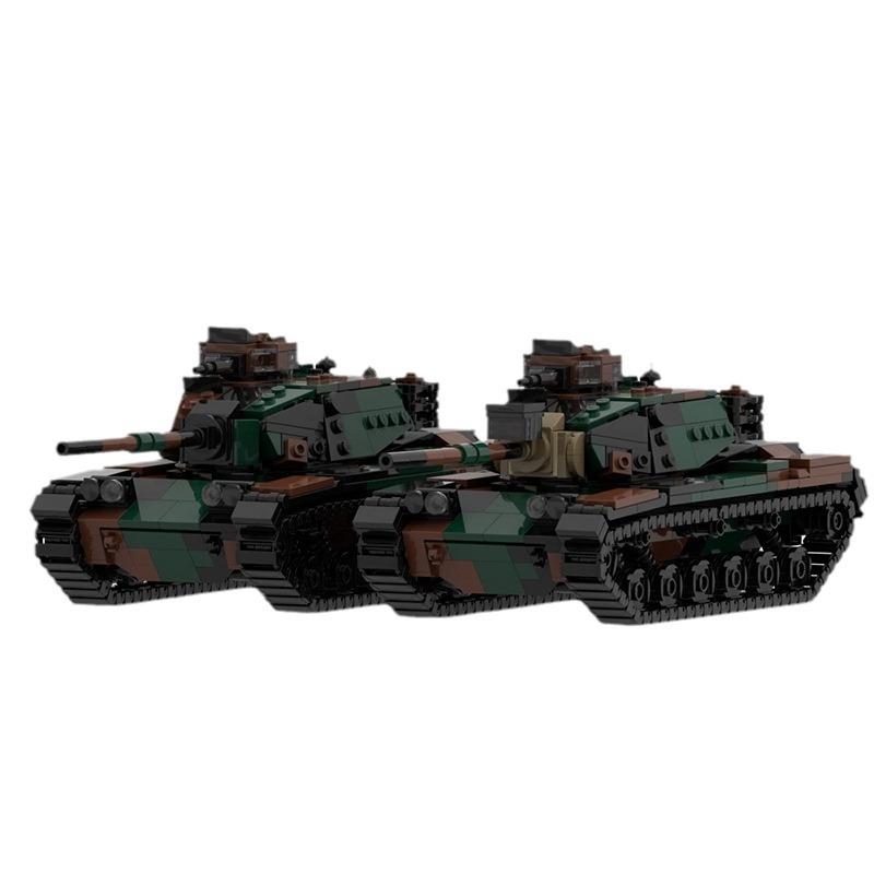 Совместимый с конструктором 165695 Танк M60 Patton, Модель брони, Набор-пазл для сборки для детей