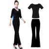 Элегантный женский костюм для танцевальных тренировок - Стильный модальный тренировочный комплект
