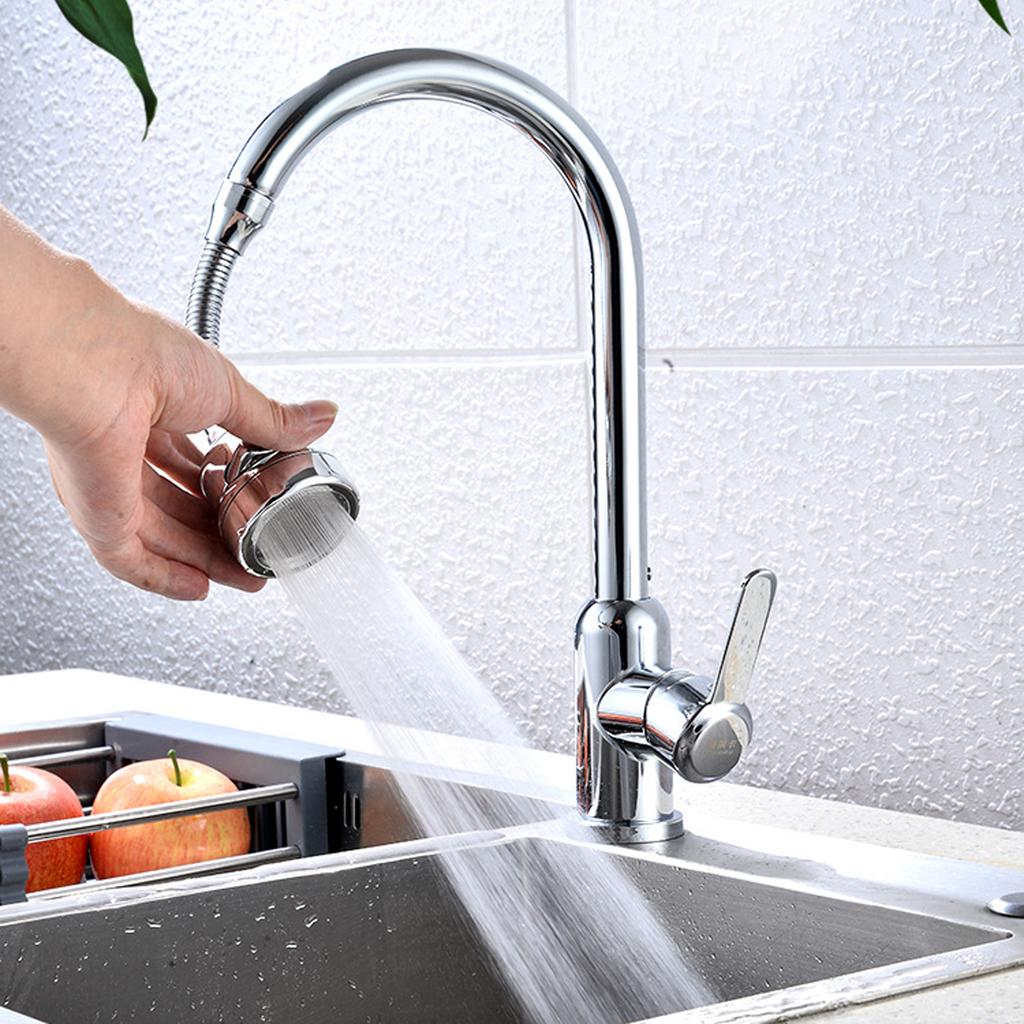 Rotatable Kitchen Faucet Aerator Bathroom Sink Basin Tap Head Extender Nozzle Adapter Water Filter Purifier 1pc